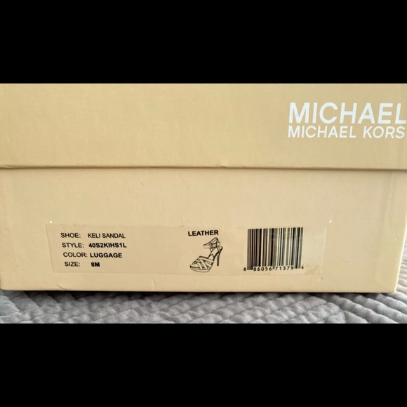 Michael Michael Kors strapped platform sandal Sz 8 - Picture 3 of 5